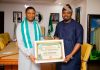 NCPC BOSS BAGS AWARD OF EXCELLENCE AS PEACE AMBASSADOR