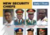 President Tinubu Retires All Service Chiefs, Advisers, CG of Customs, Appoint New Ones
