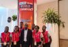 NITDA Empowers Over 3 Million Nigerians in Digital Literacy Drive. DG NITDA, Kashifu Inuwa in a group photograph with the Six Nigerian Students who participated at the Microsoft Office Specialist World Championship (MOSWC) du4ing the Council on Global Partner Summit held at Orlando, Florida, United States of America.